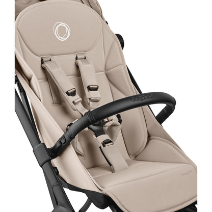 Bugaboo Butterfly 2 Complete Stroller + Bumper Bar Bundle - Black / Desert Taupe / Desert Taupe - 100338021-100342002