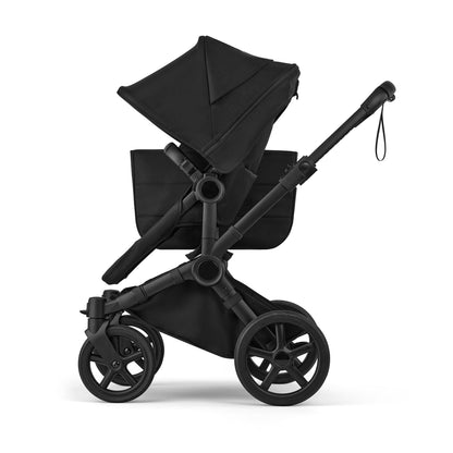 Bugaboo Donkey 6 Mono + Turtle Air Shield Travel System Bundle - Black / Heritage Black / Heritage Black - D6-TRVL-100370029