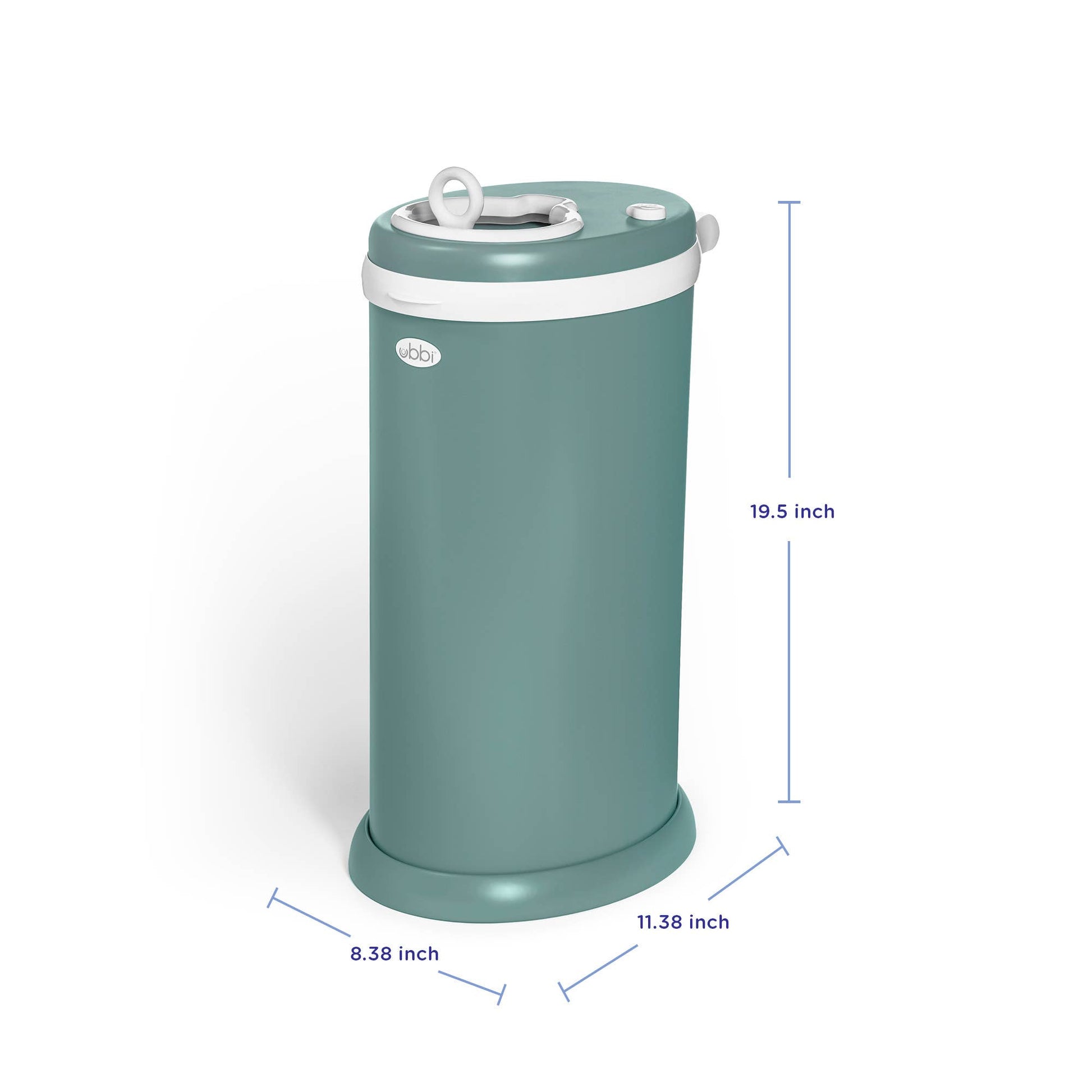 Ubbi Diaper Pail - Open Water