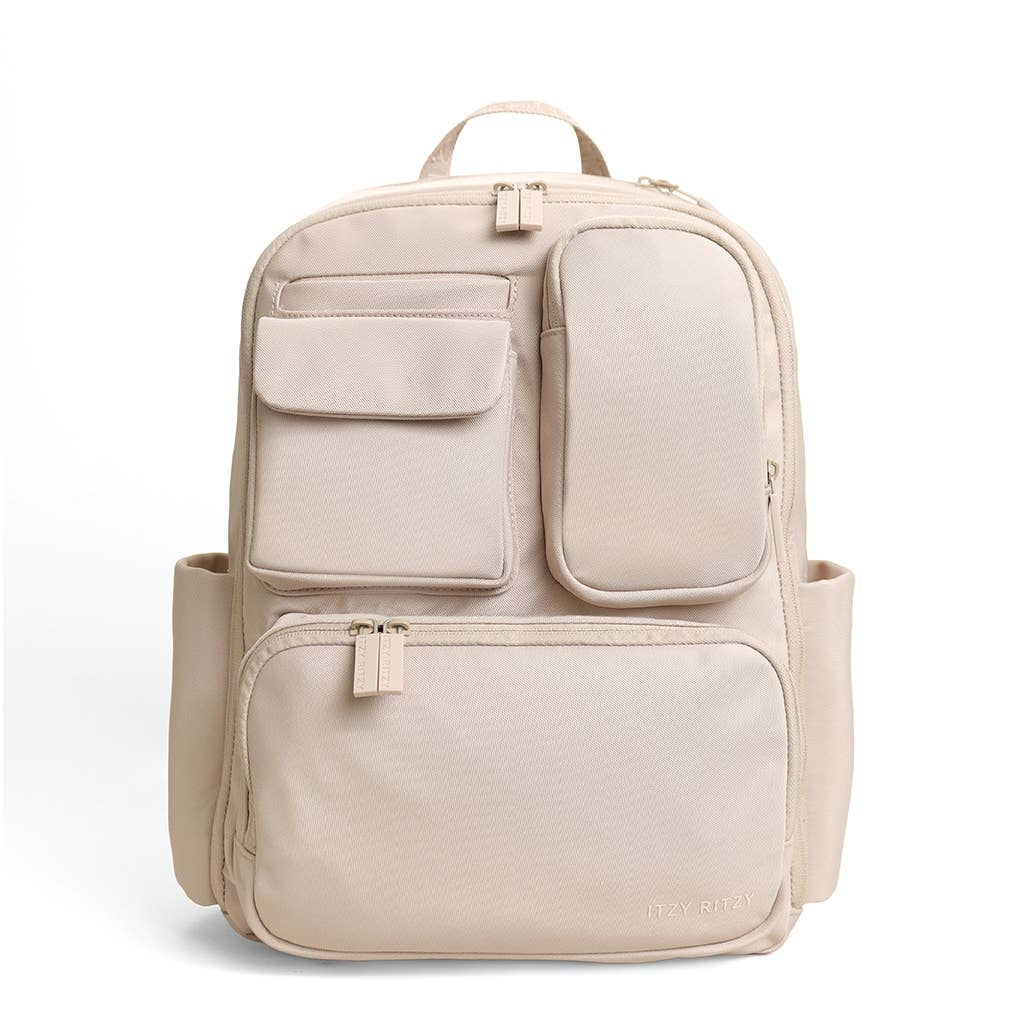 Itzy Ritzy Belong Utility Backpack Diaper Bag - Toast