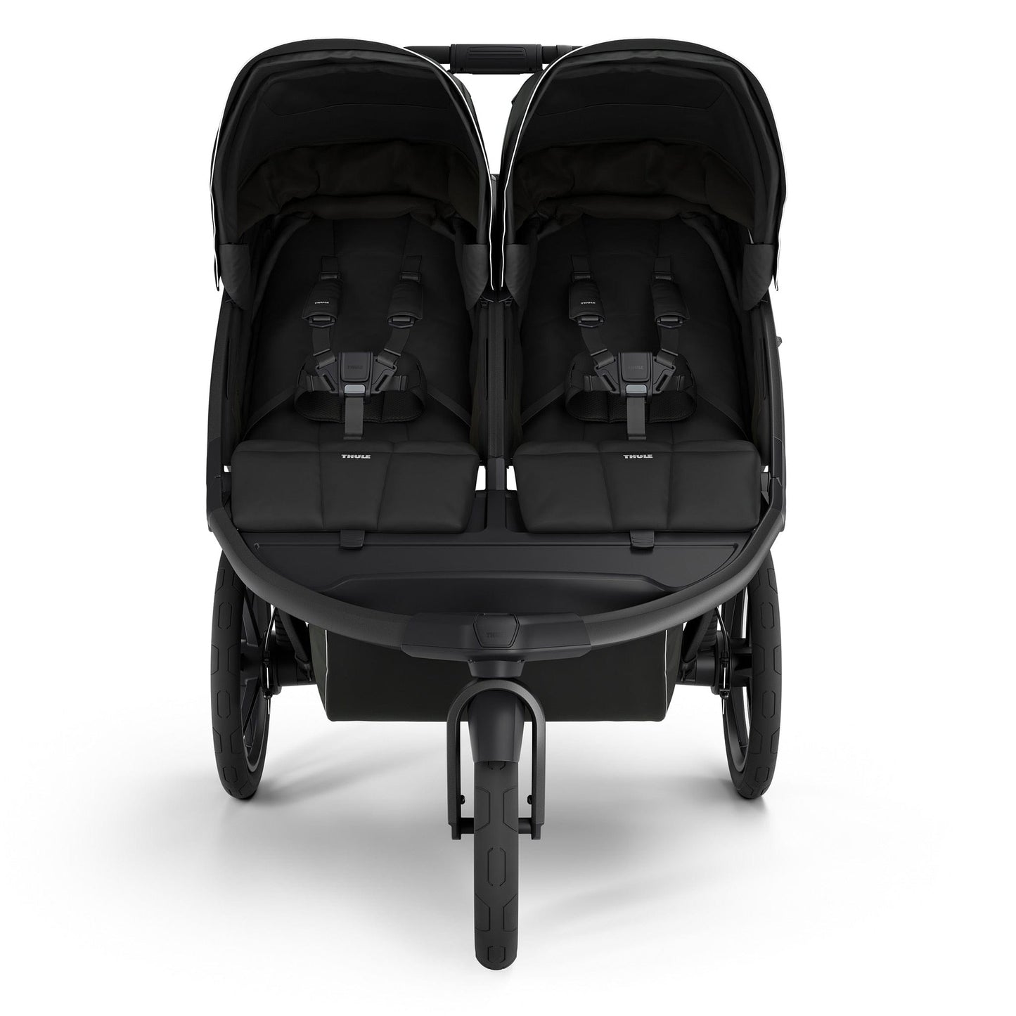 Thule Urban Glide 3 Double Jogging Stroller with Magnetic Buckle - Black