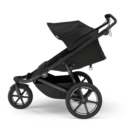 Thule Urban Glide 3 Double Jogging Stroller with Magnetic Buckle - Black