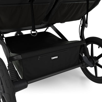 Thule Urban Glide 3 Double Jogging Stroller with Magnetic Buckle - Black