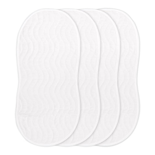 Ubbi Quilted Reusable Changing Pad Liners - White