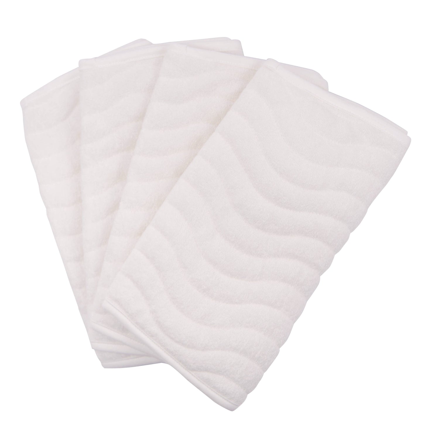 Ubbi Quilted Reusable Changing Pad Liners - White