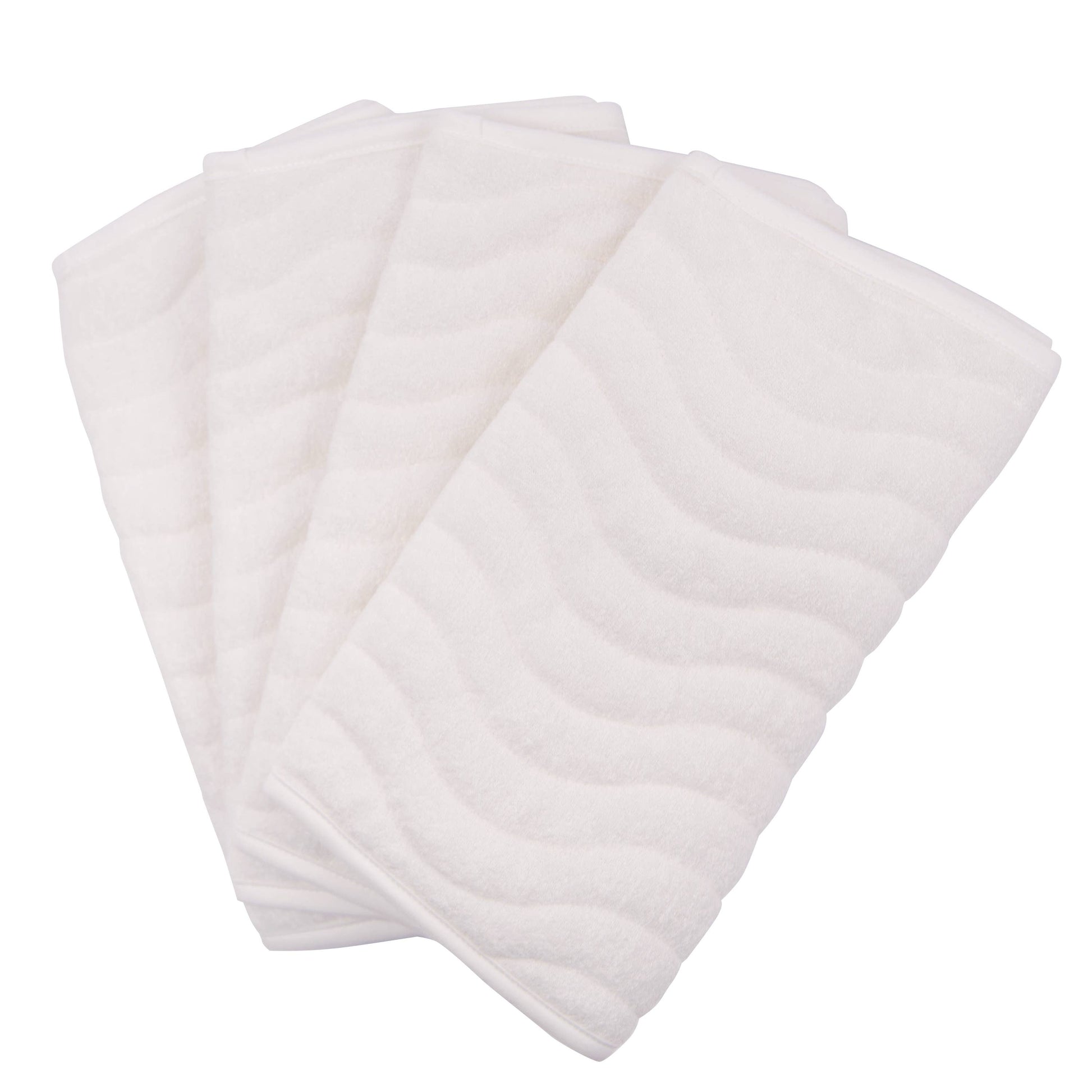 Ubbi Quilted Reusable Changing Pad Liners - White