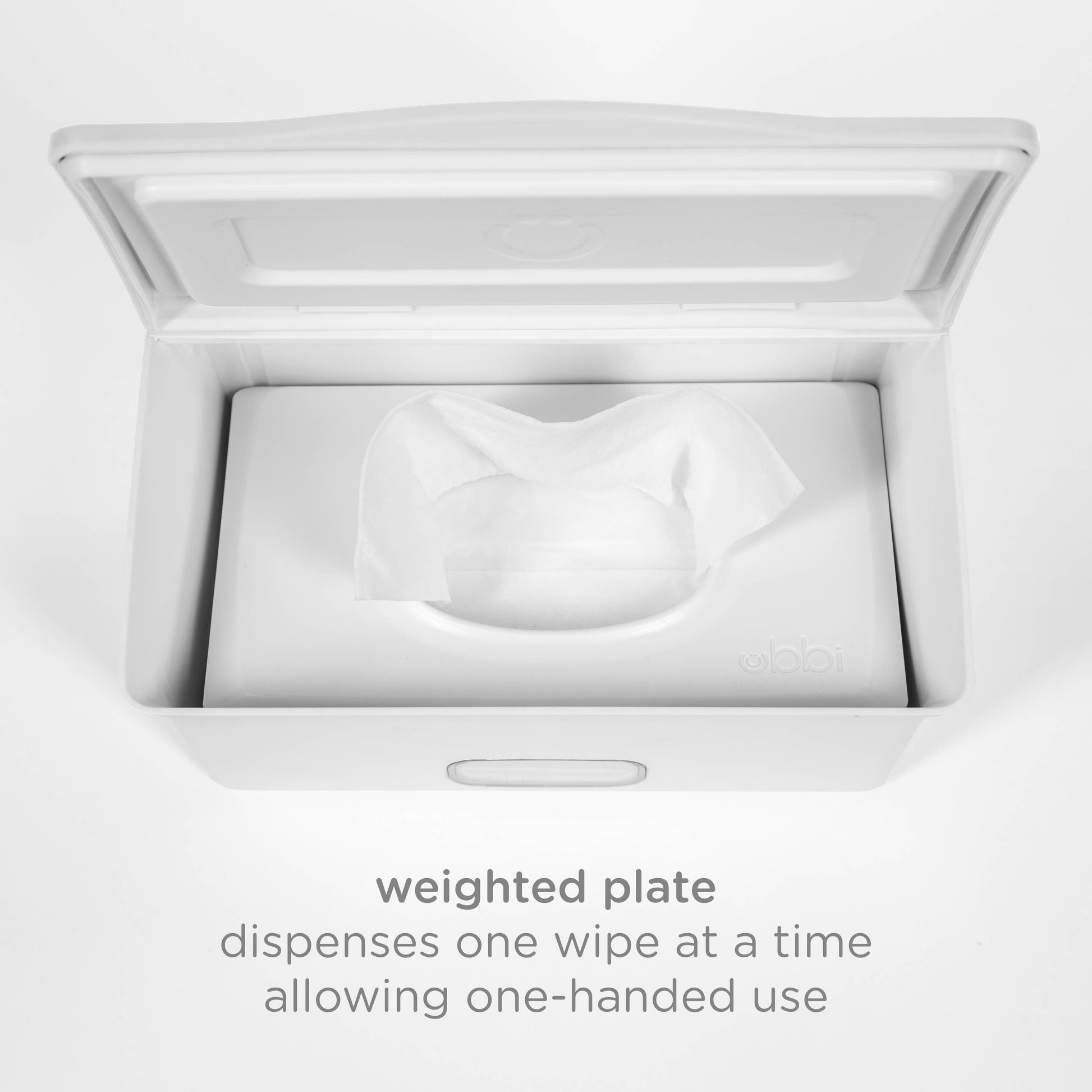 Ubbi Wipes Dispenser - White