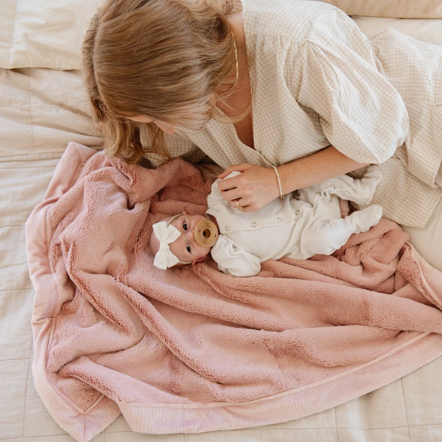 Saranoni Lush Receiving Blanket - Blossom
