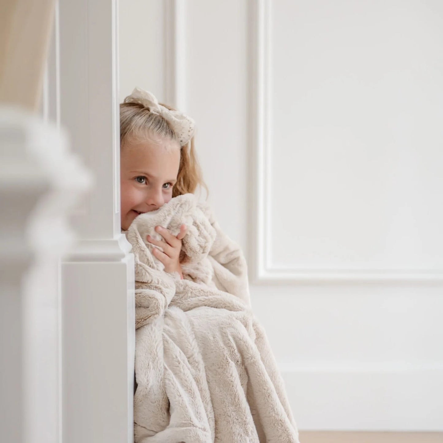 Saranoni Lush Receiving Blanket - Buttermilk