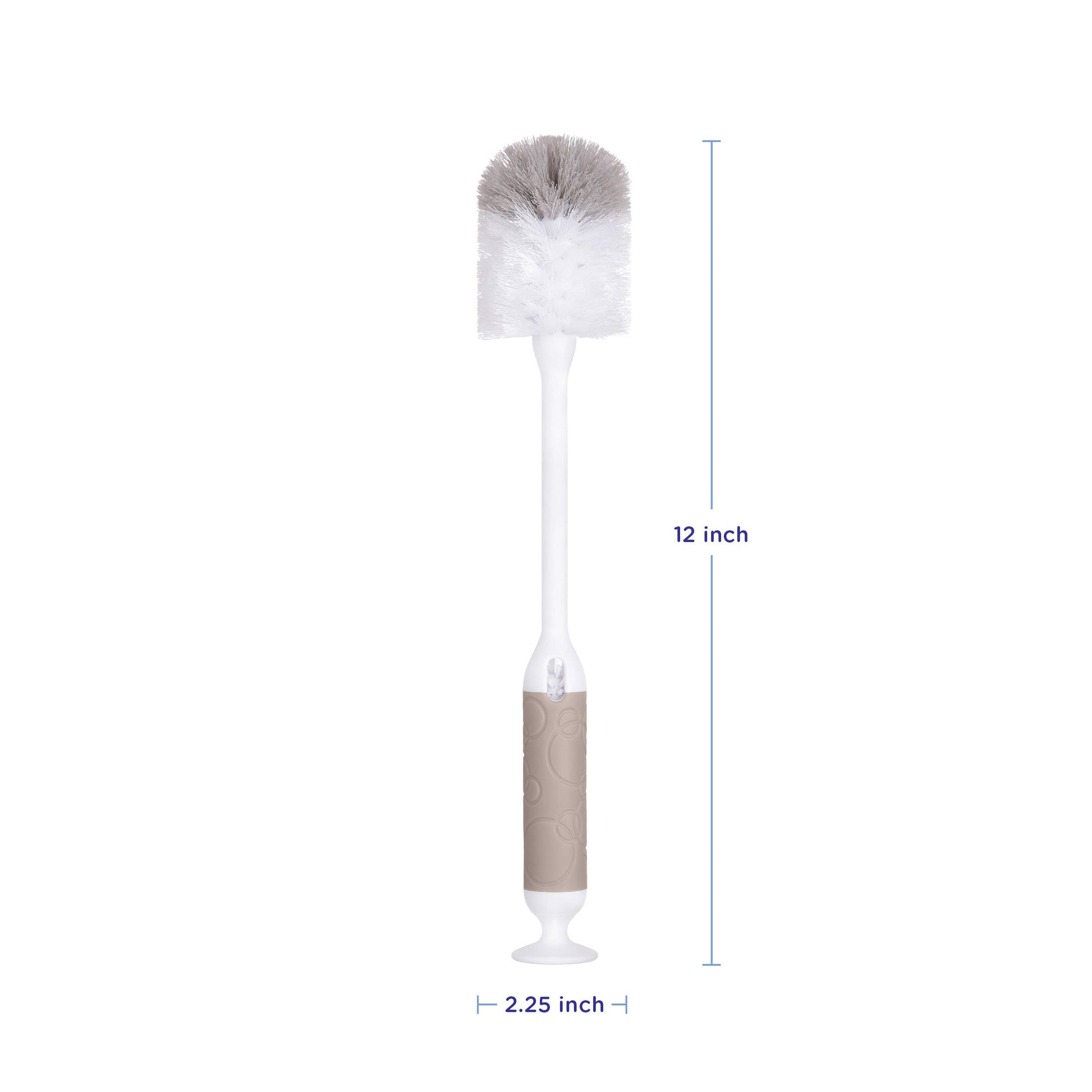 Ubbi Baby Bottle Brush - Taupe