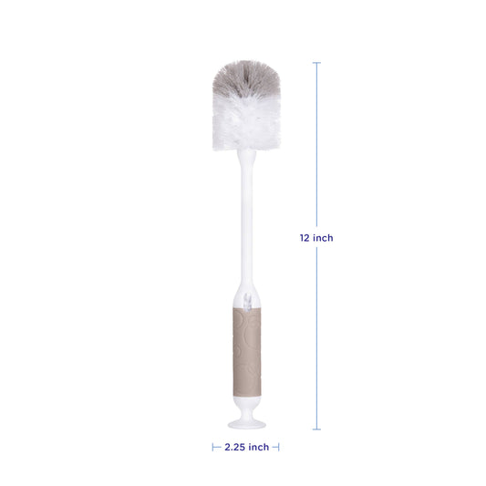 Ubbi Baby Bottle Brush - Taupe