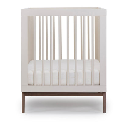 dadada Soho 3-in-1 Convertible Crib - Almond Milk / Walnut - 10482-DA