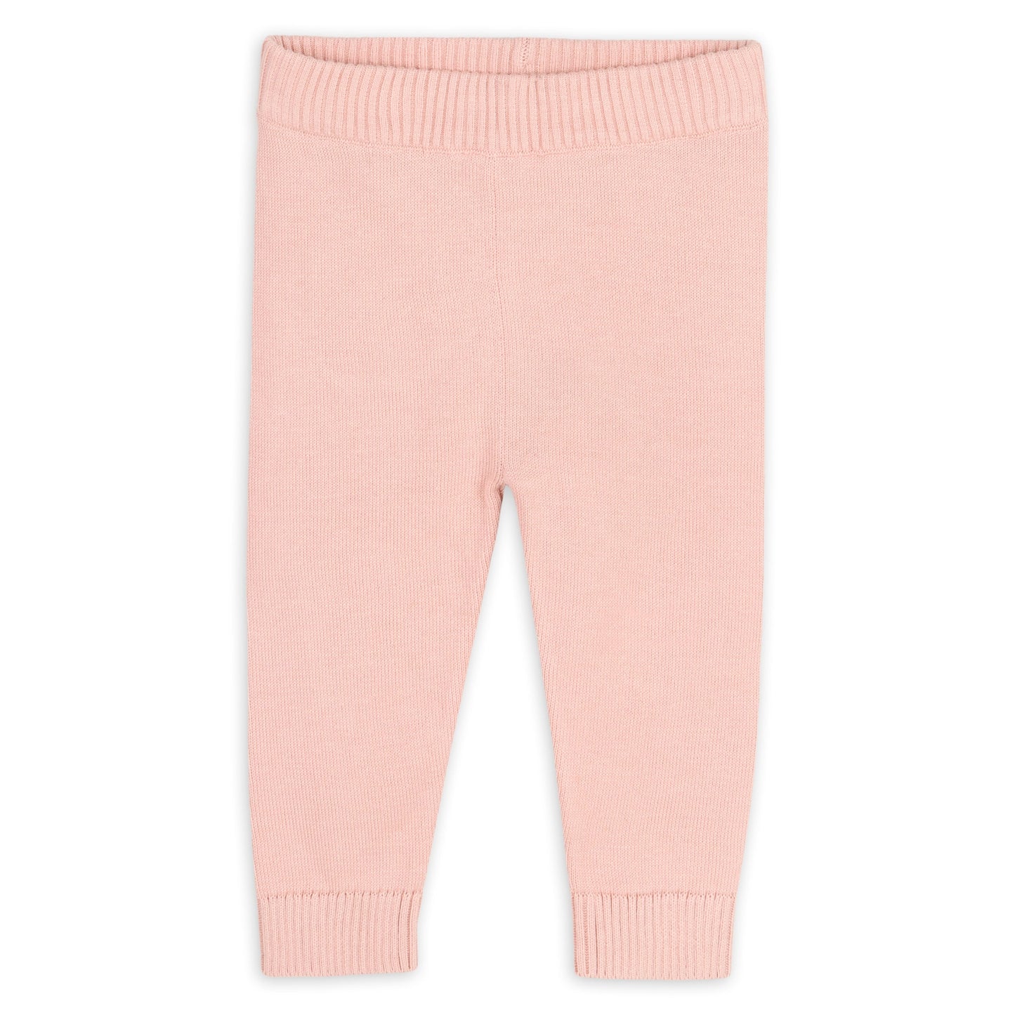 Viverano Organics Milan Knit Baby Pocket Pants - Blush, 0-3M