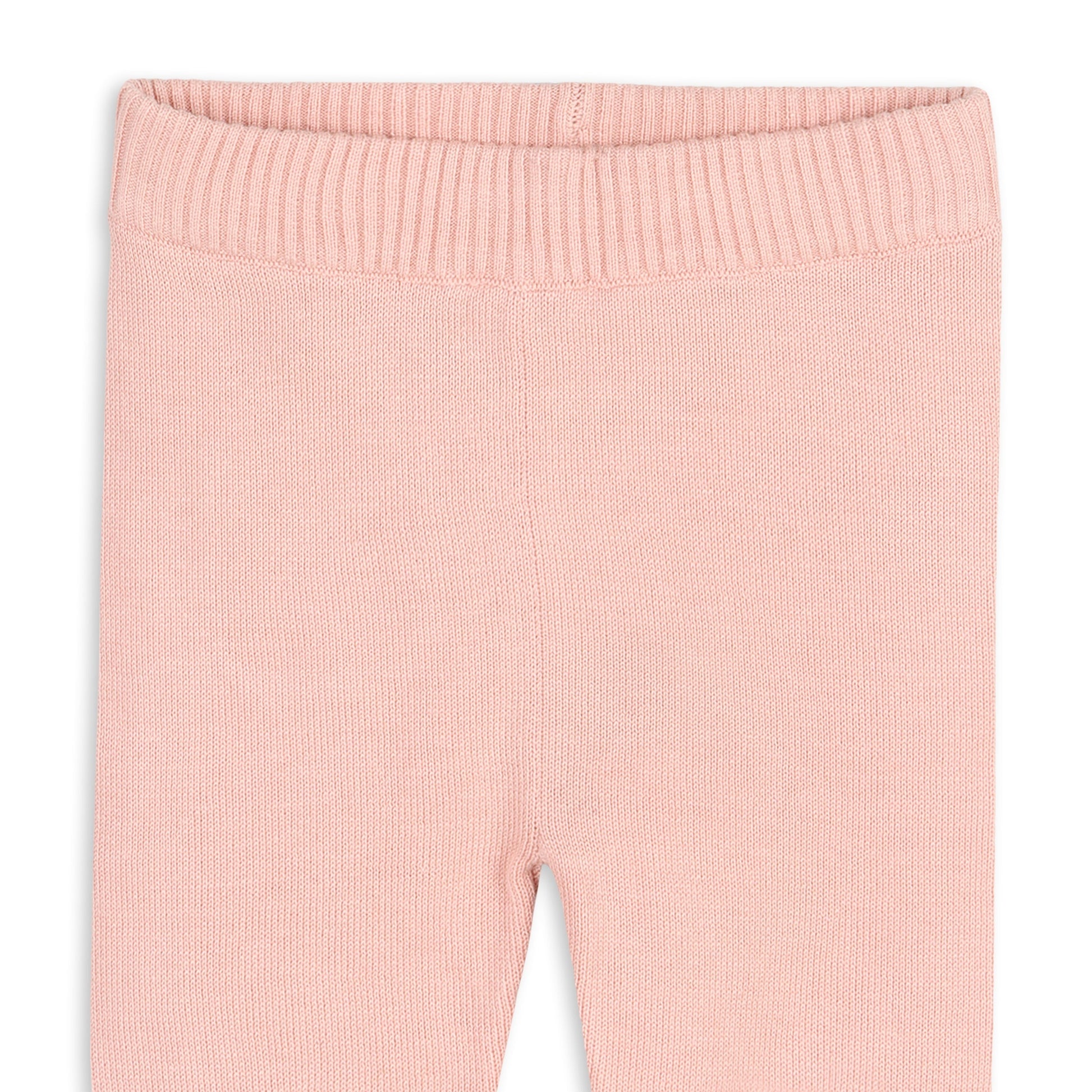 Viverano Organics Milan Knit Baby Pocket Pants - Blush, 6-12M