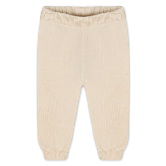 Viverano Organics Milan Knit Baby Pocket Pants - Cream, 6-12M