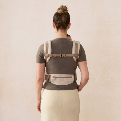 Ergobaby Omni Deluxe Baby Carrier, Mesh - Natural Beige