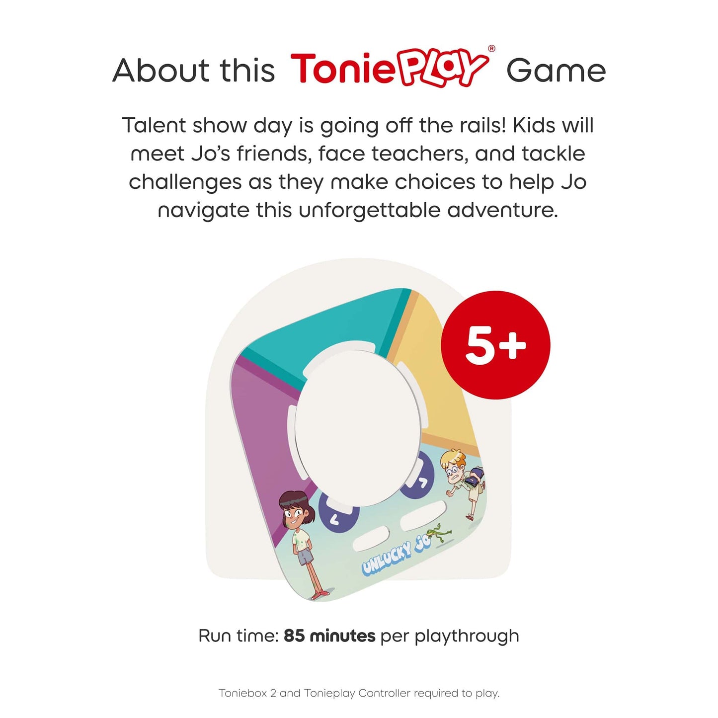 Tonies Tonieplay Interactive Story - Unlucky Jo: A Fun Day of Chaos - 11002848