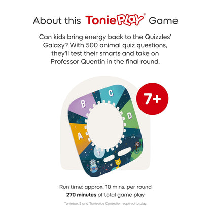 Tonies Tonieplay Game - The Quizzles: All About Animals - 11002902