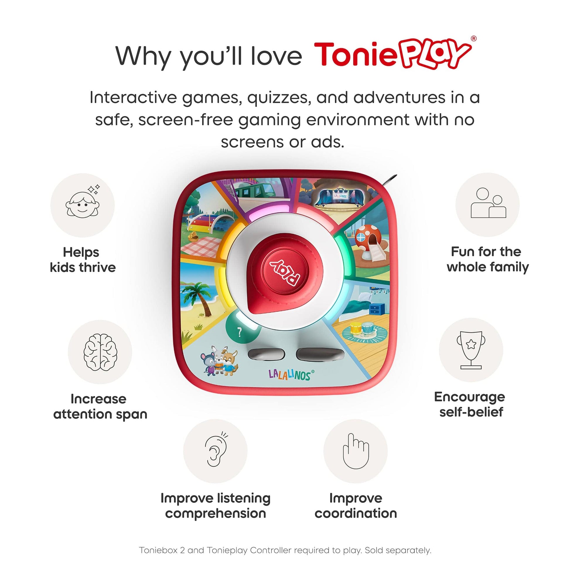 Tonies Tonieplay Game & Controller Set: Lalalinos Find the Photo - 11002952