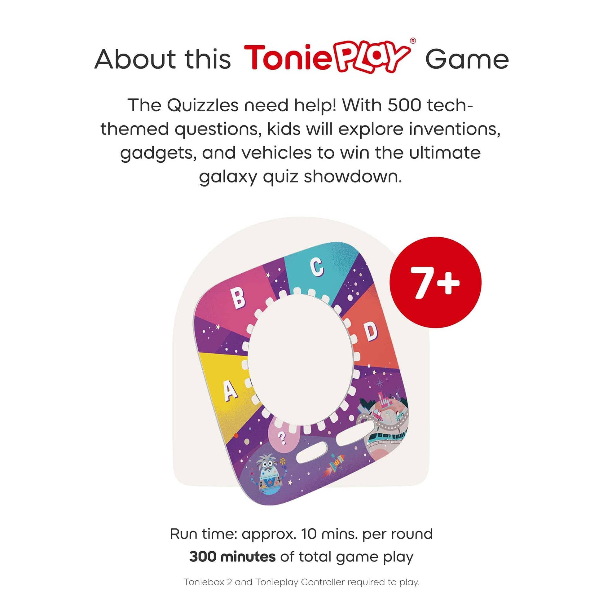 Tonies Tonieplay Game - The Quizzles: All About Technology - 11002960