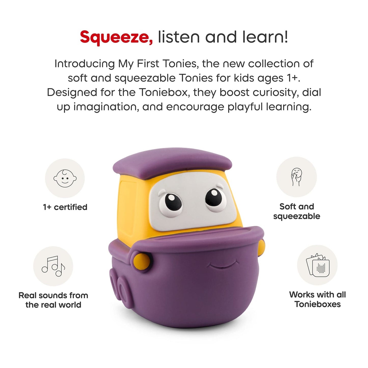 Tonies My First Tonies: Transportation Set - Airplane, Ship and Train - 11003087