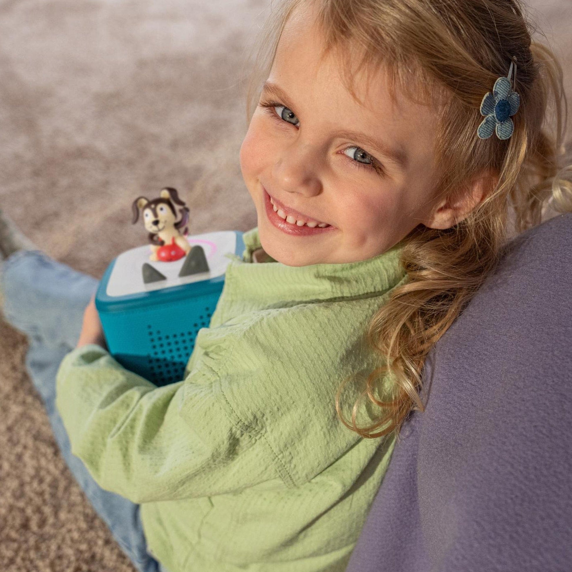 Tonies Toniebox 2 Starter Set - Playtime Puppy (Tropical Teal) - 11003123