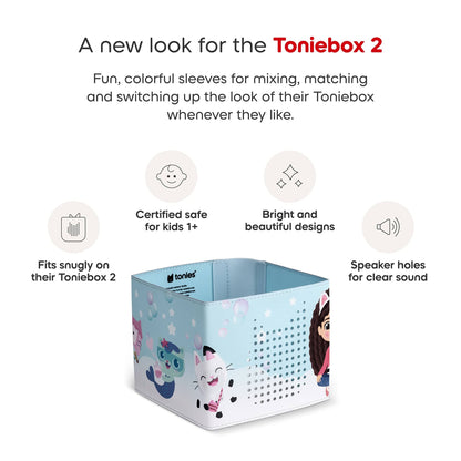 Tonies Toniebox 2 Sleeve - Gabby's Dollhouse - 11003155