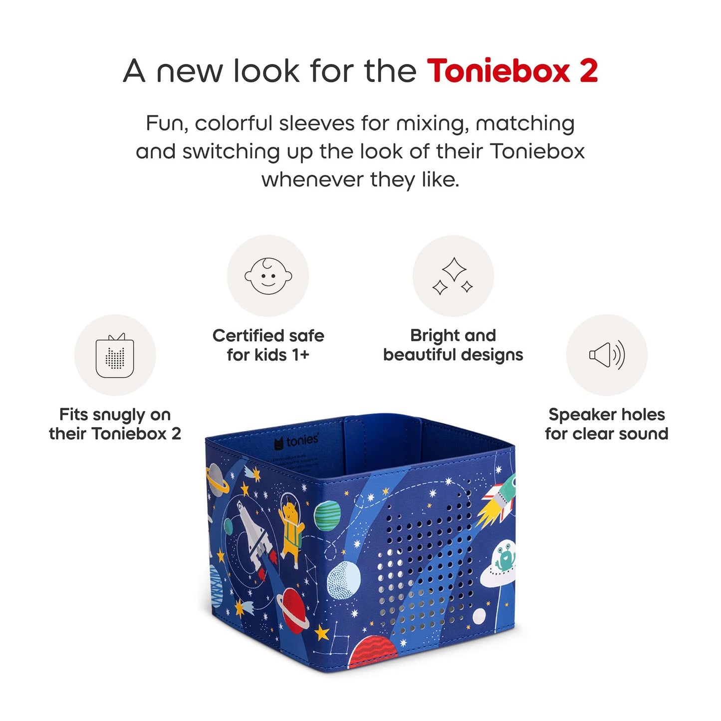 Tonies Toniebox 2 Sleeve - Space - 11003183