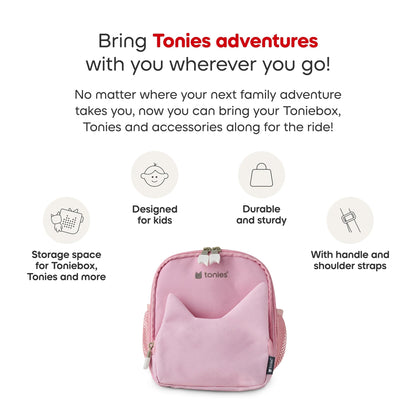 Tonies Adventure Backpack - Cloud Pink - 11003317