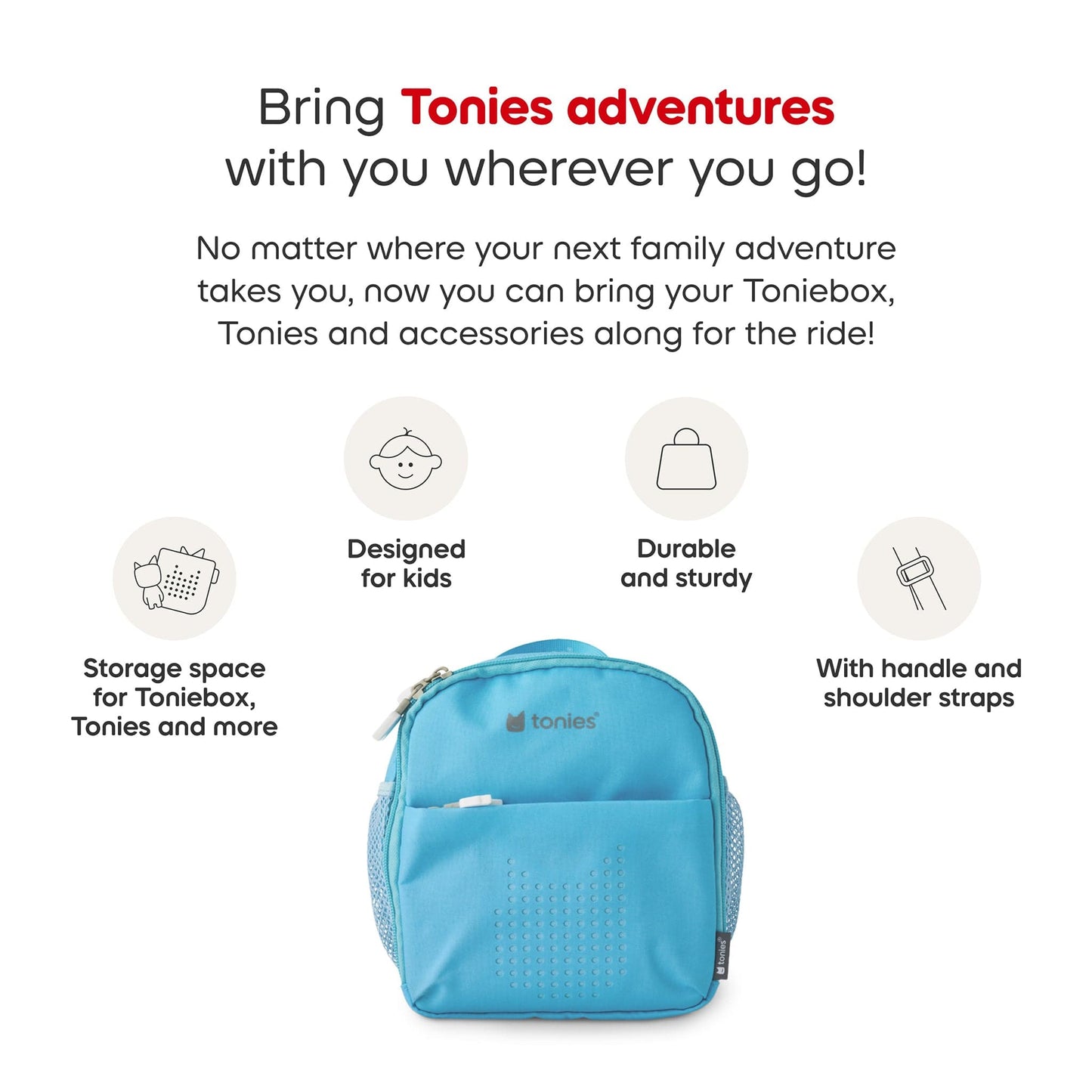 Tonies Classic Backpack - Sky Blue - 11003318