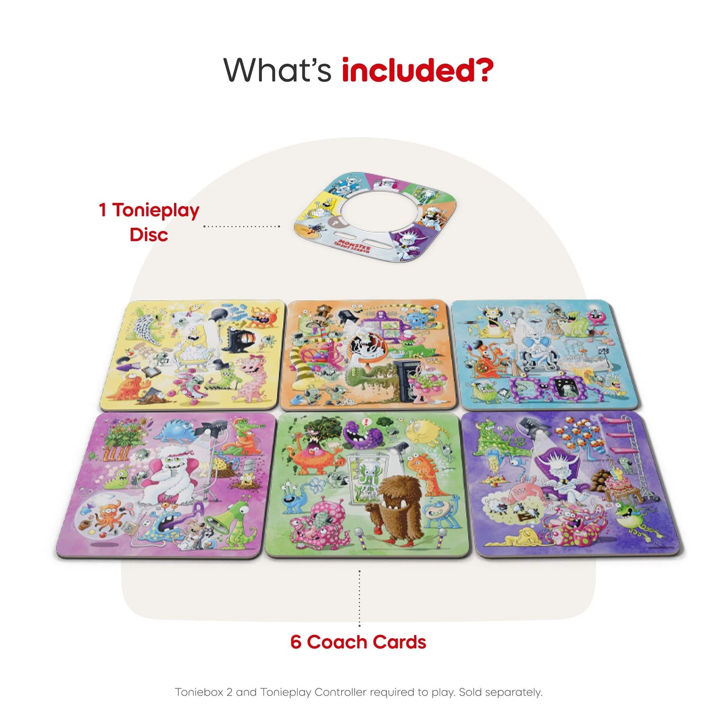 Tonies Tonieplay Game - Monster Talent Search - 11003445