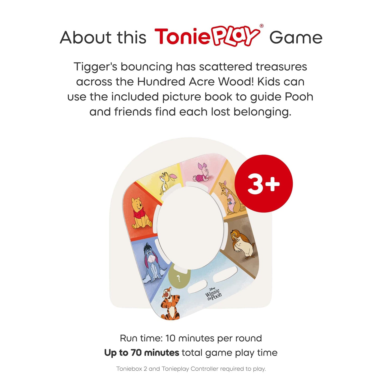 Tonies Tonieplay Game - Disney Winnie The Pooh: Tigger's Mix-Up Fix-Up - 11003454