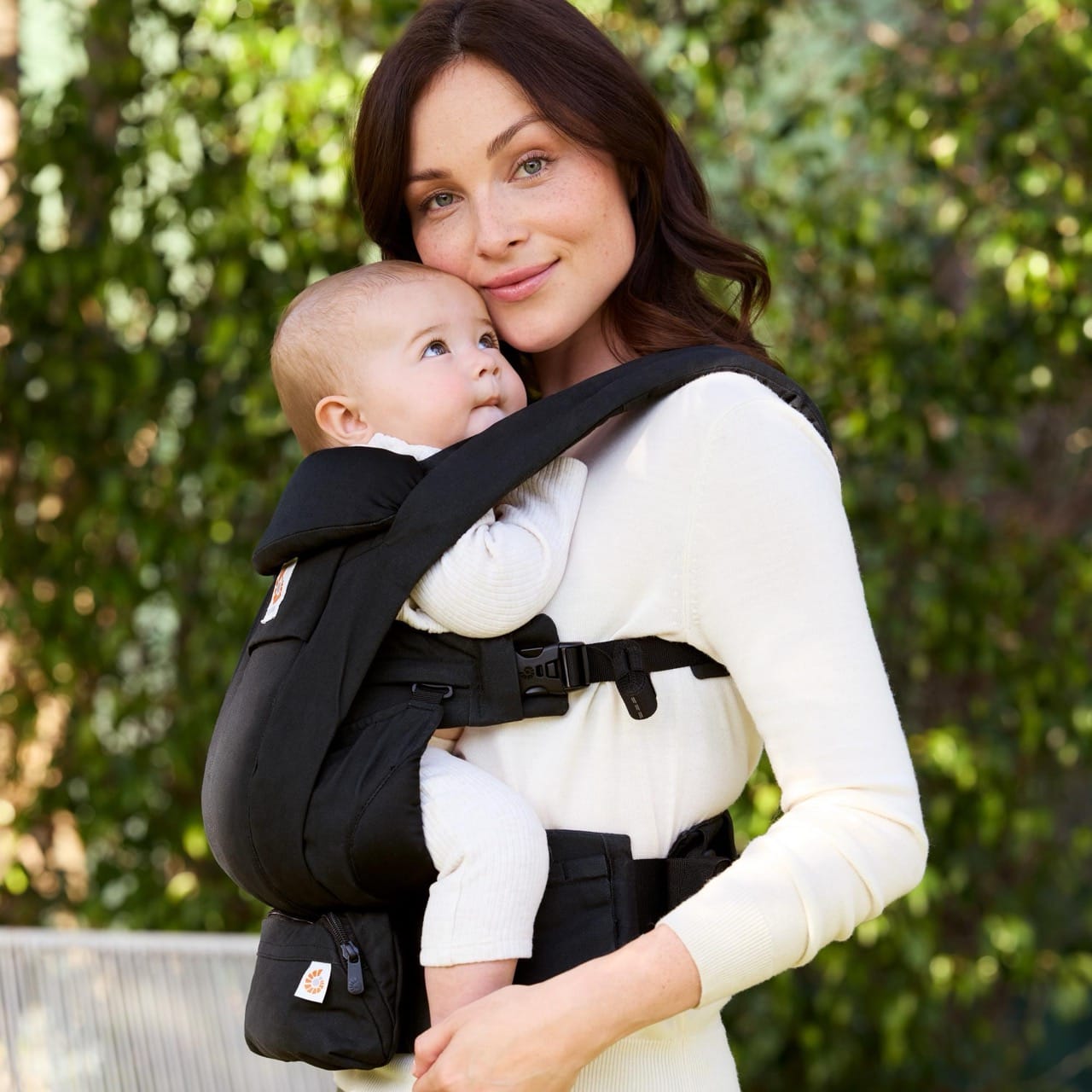Ergobaby Omni Deluxe Baby Carrier, Cotton - Onyx Black – Albee Baby