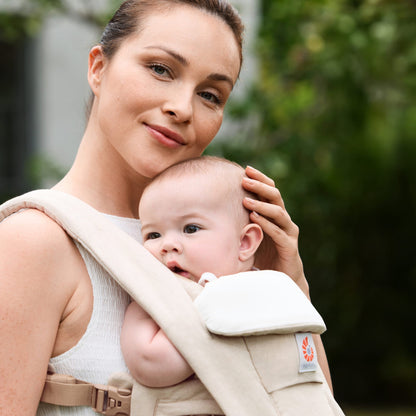 Ergobaby Omni Deluxe Baby Carrier, Linen - Natural Linen