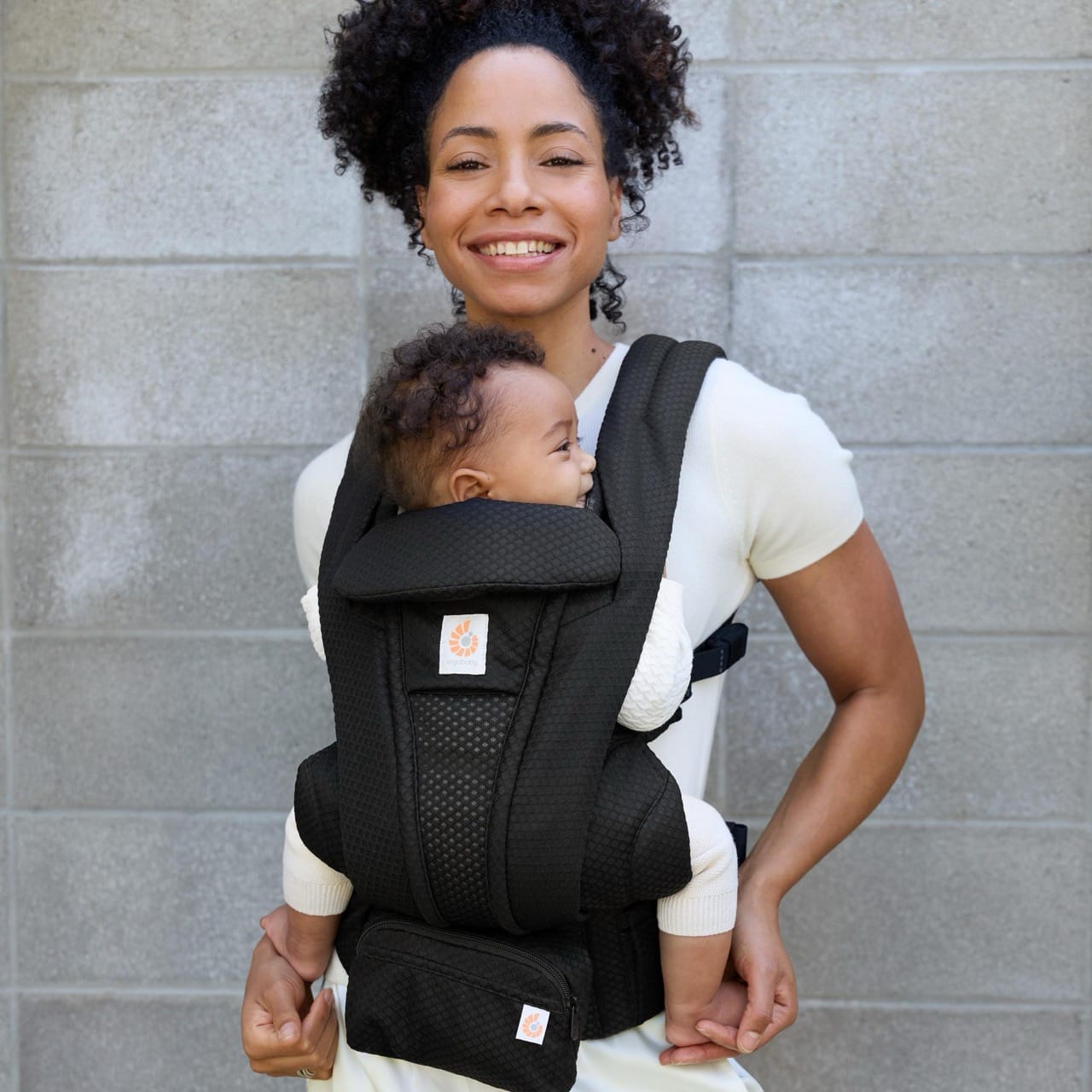 Ergobaby Omni Deluxe Baby Carrier, Mesh - Onyx Black – Albee Baby
