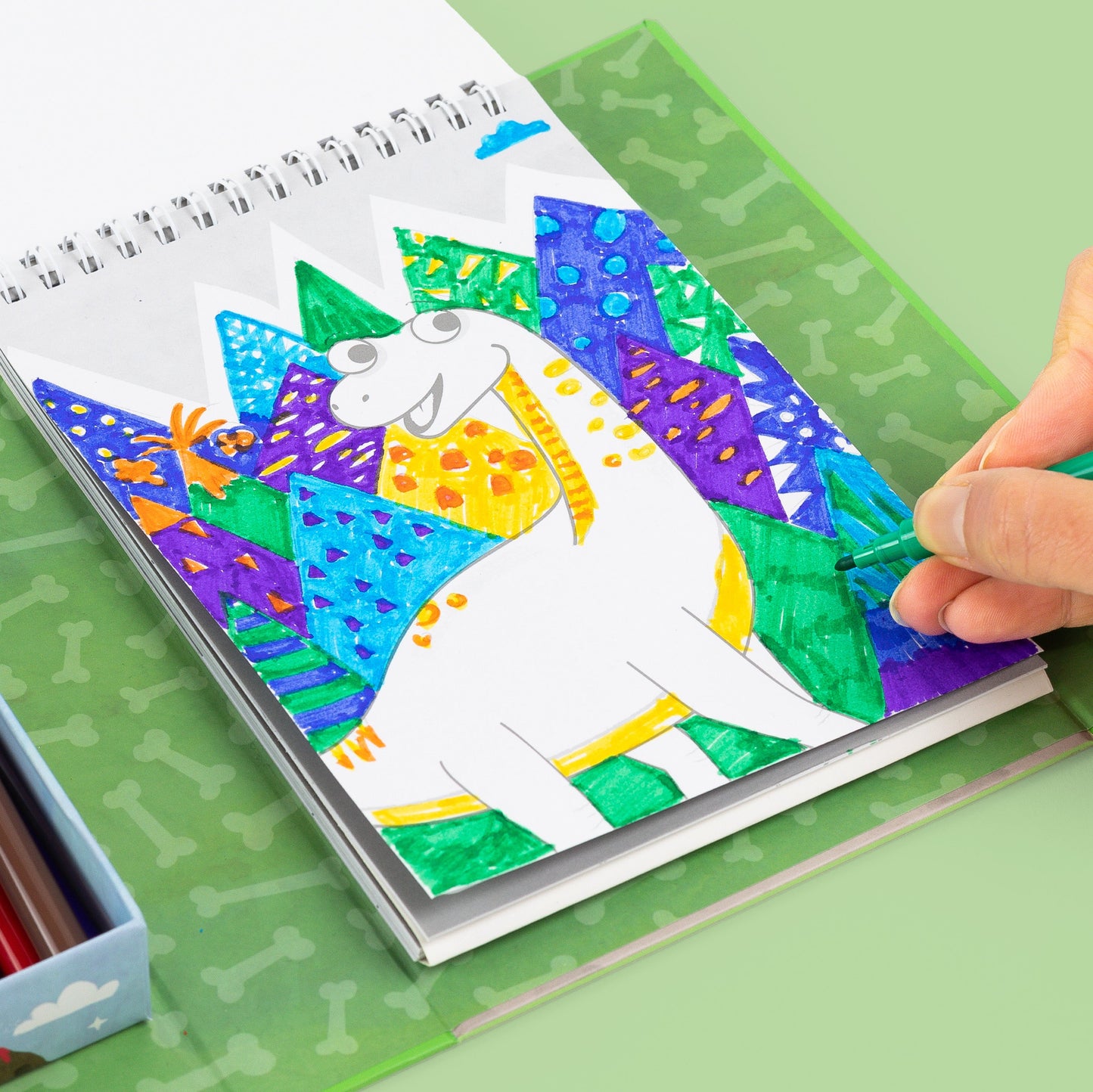 Tiger Tribe Coloring Set - Dinosaur - Image 6