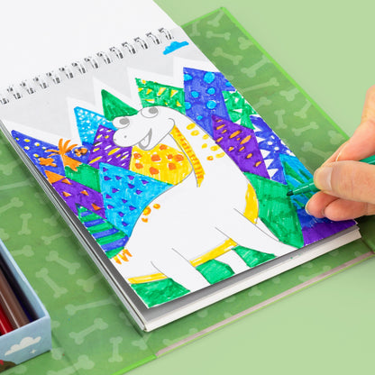 Tiger Tribe Coloring Set - Dinosaur - Image 6