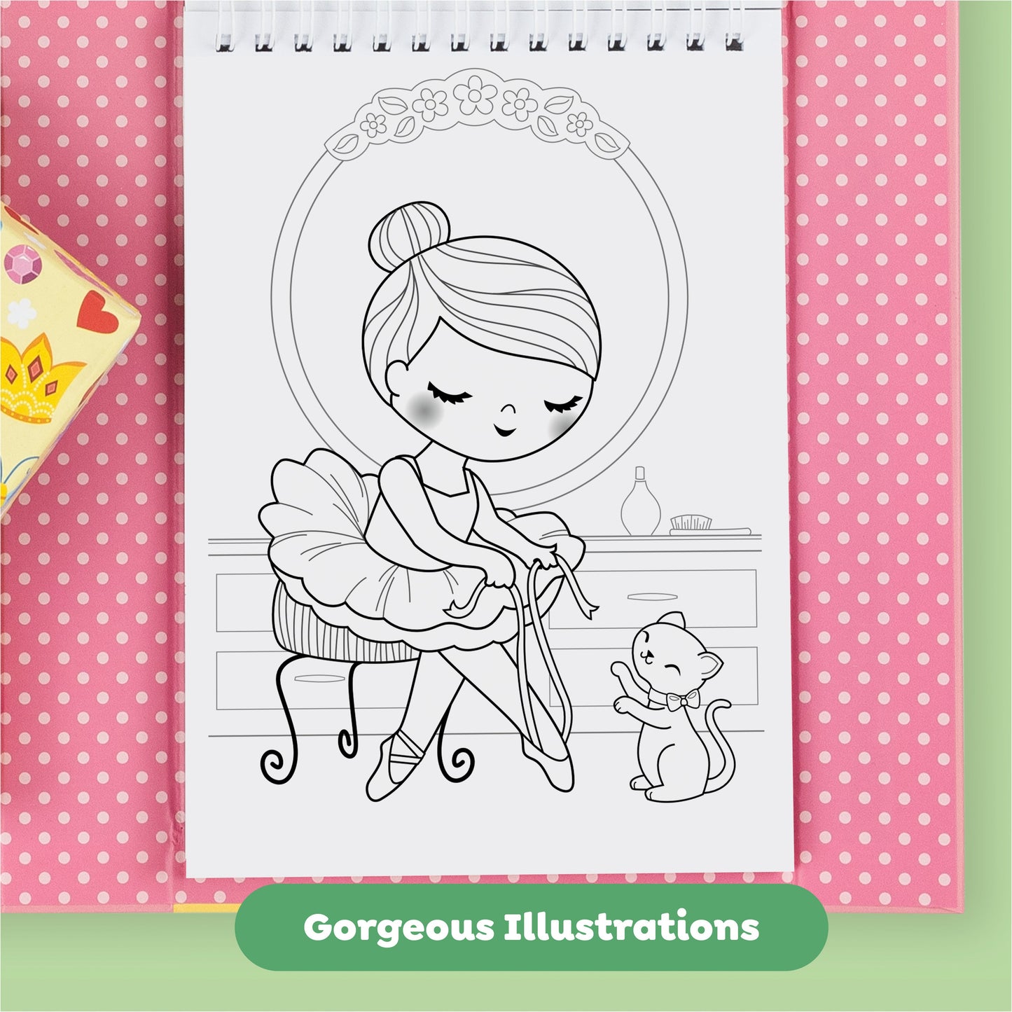 Tiger Tribe Coloring Set - Ballet - Image 5