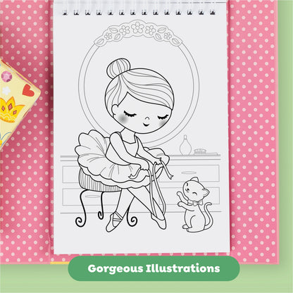Tiger Tribe Coloring Set - Ballet - Image 5
