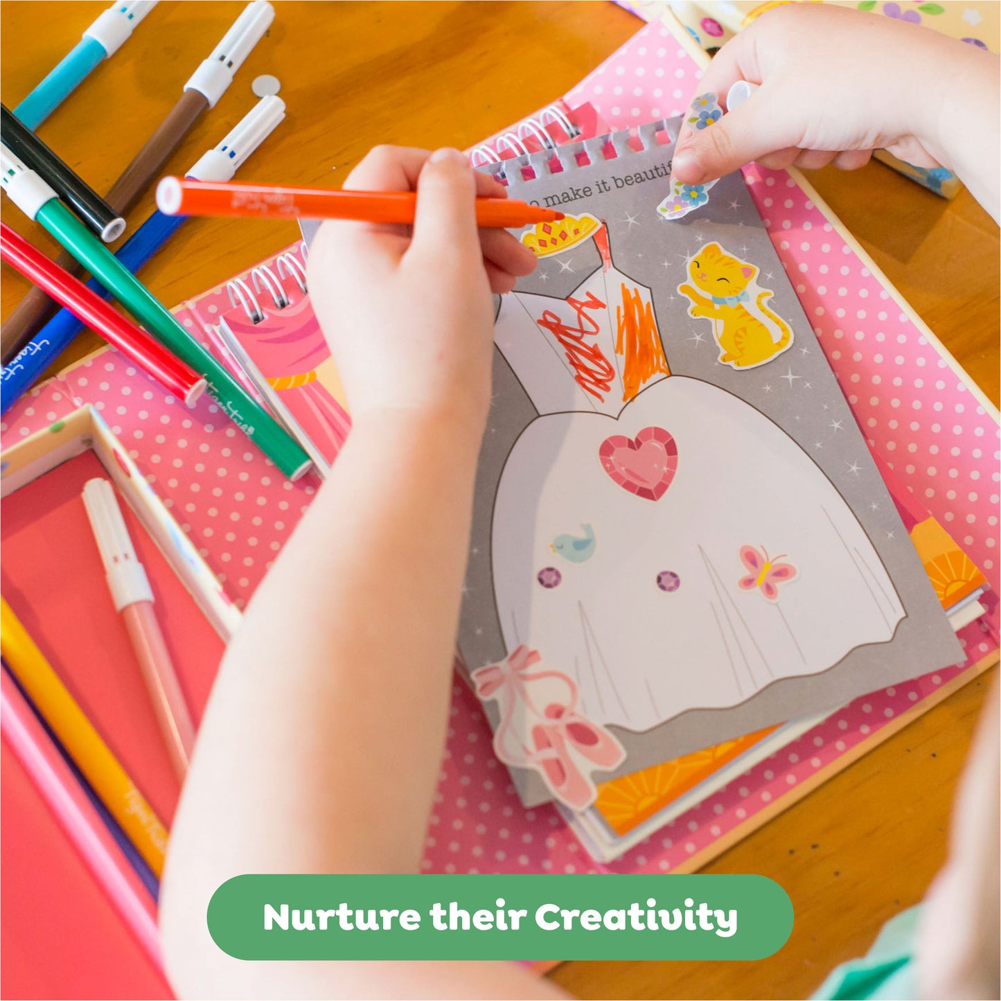 Tiger Tribe Coloring Set - Ballet - Image 6