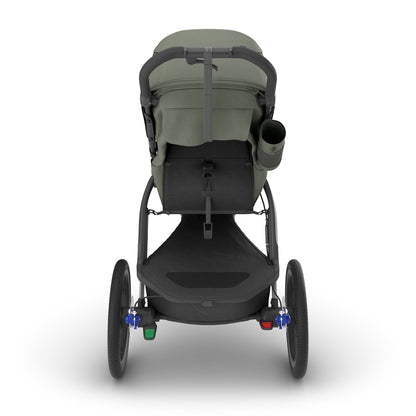 UPPAbaby Ridge V2 Jogging Stroller - Evelyn (Meadow Green / Carbon Frame) - 1403-RDG-NA-EVE