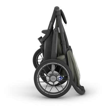 UPPAbaby Ridge V2 Jogging Stroller - Evelyn (Meadow Green / Carbon Frame) - 1403-RDG-NA-EVE