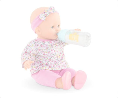 Corolle Milk Bottle with Sound for 14" & 17" Baby Dolls