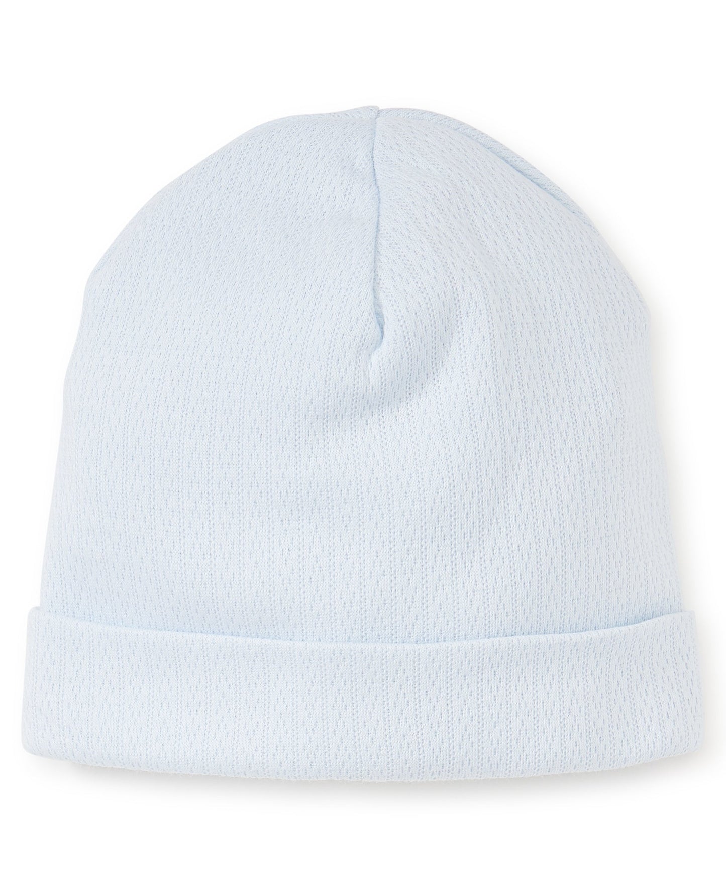 Kissy Kissy Kissy Pointelle Hat - Light Blue