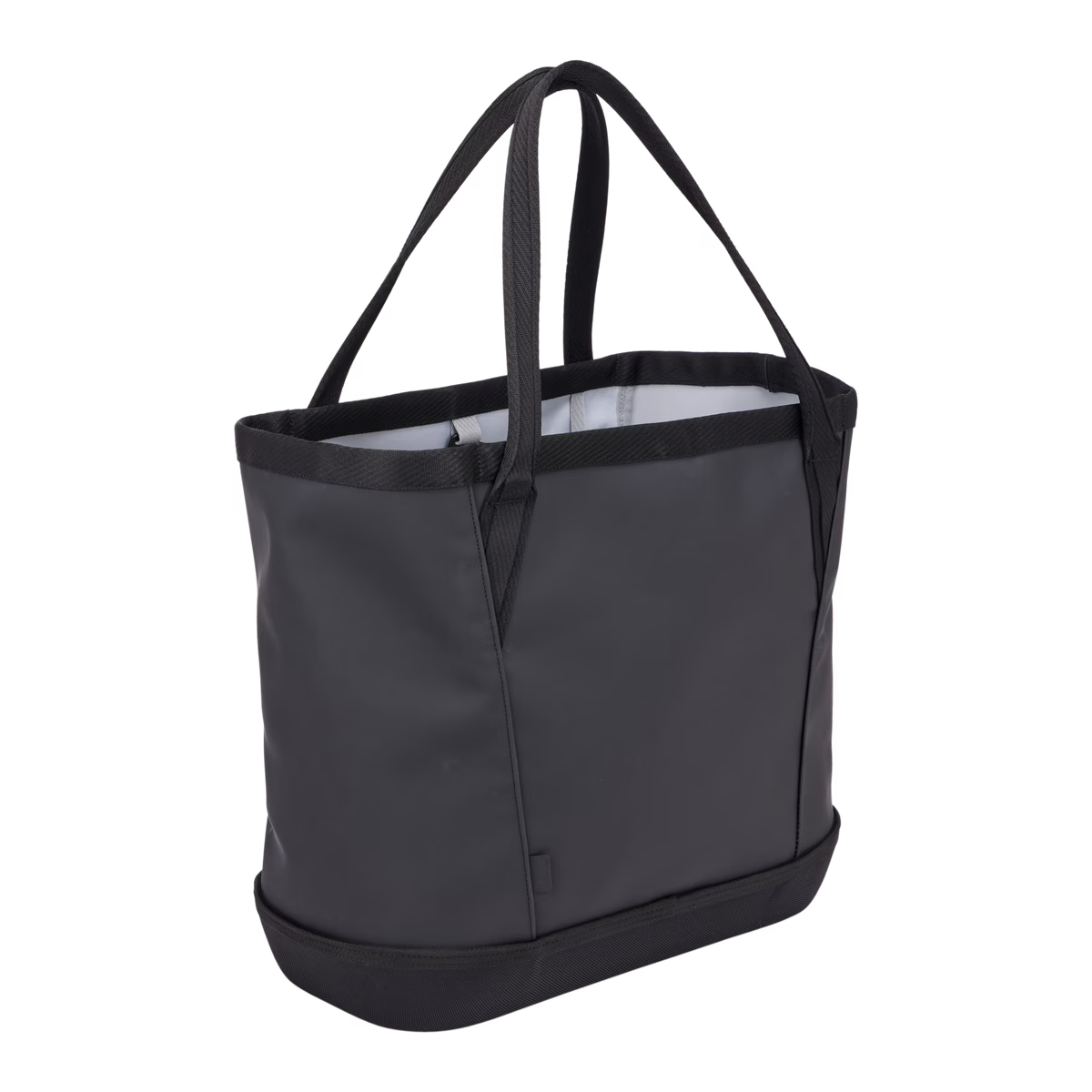 Black Thule Chasm Gear Tote 30L by Thule, durable nylon tote with reinforced base and dual handles, front view