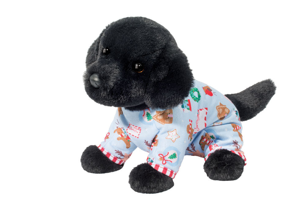 Douglas Black Lab with PJ's, Medium