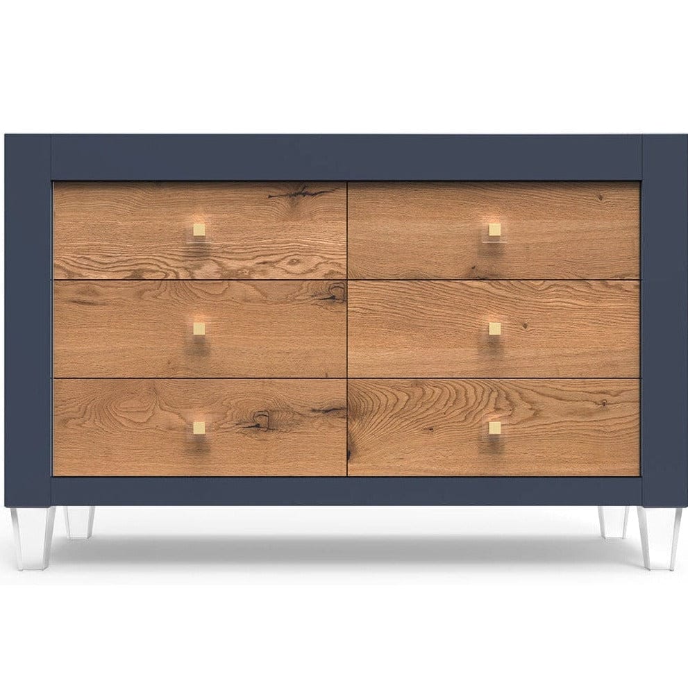 Romina Furniture Millenario Double Dresser