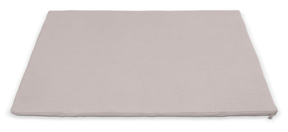 UPPAbaby rectangular light grey bassinet mattress pad
