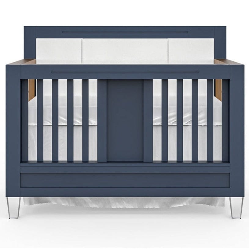Romina Furniture Millenario Convertible Crib (Tufted)