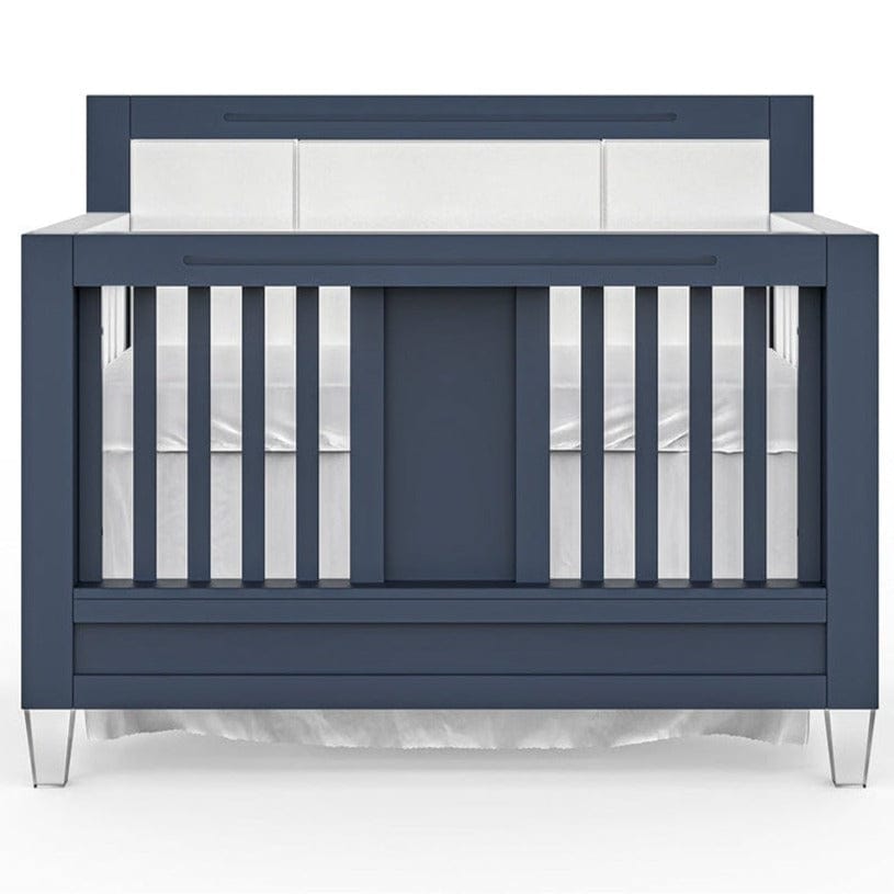 Romina Furniture Millenario Convertible Crib (Tufted)